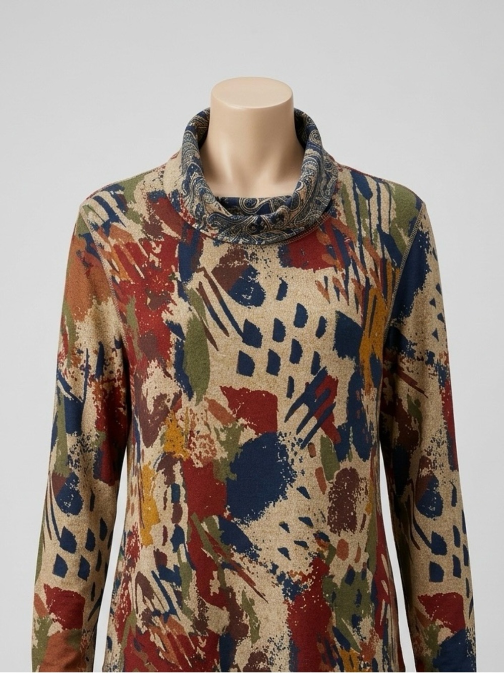 (Cubism )Artistic Multicolor Women's Hoodie